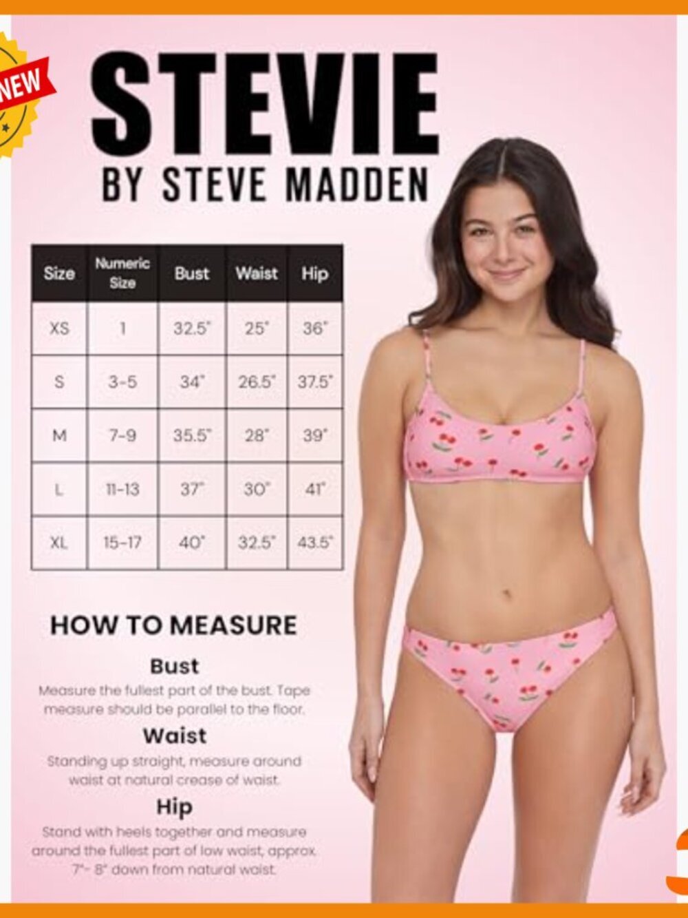 Adjustable Plunge Underwire Bikini Top with Contrast Binding - Picture 3 of 5